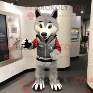 Solv Dingo-maskotdraktfigur...