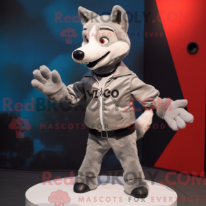 Solv Dingo-maskotdraktfigur...