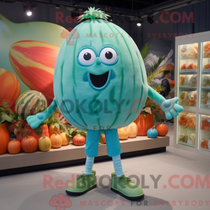 Turquoise Melon mascot...
