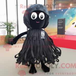 Black Jellyfish mascot...