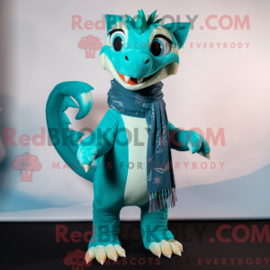 Teal Dragon máscara de...