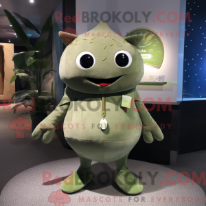 Olive Stingray mascot...