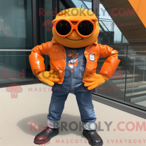 Personaggio mascotte Orange...
