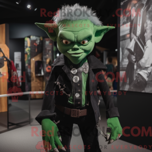 Forest Green Vampire mascot...