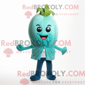 Postava maskota Teal Radish...