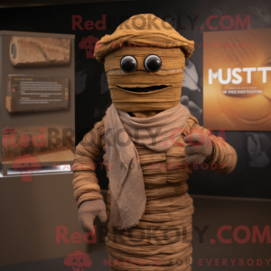 Rust Mummy-mascottekostuum...