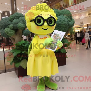 Citrongul Broccoli maskot...