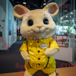 Gul Chinchilla maskot...
