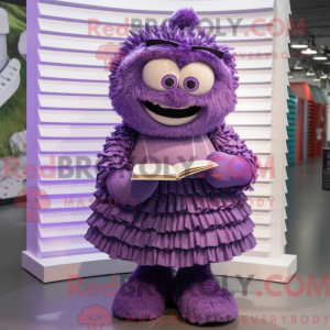 Disfraz de mascota Purple...