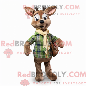 Olive Roe Deer mascot...