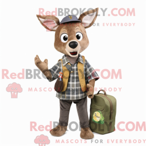 Olive Roe Deer mascot...