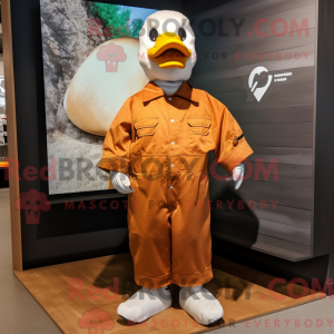 Rust Gæs maskot kostume...