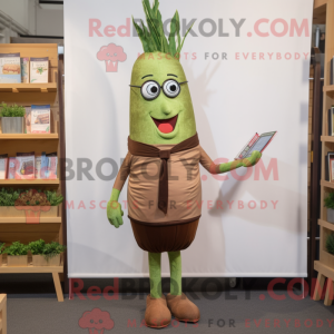 Brown Asparagus mascot...