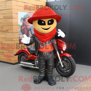Red Fajitas mascot costume...