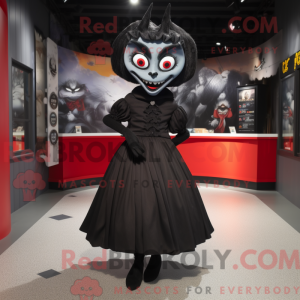 Black Vampire mascot...