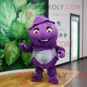 Purple Cabbage maskot...