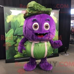 Purple Cabbage maskot...
