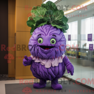 Purple Cabbage maskot...