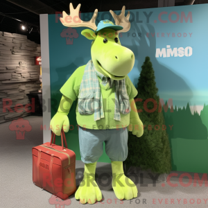 Lime Green Moose...