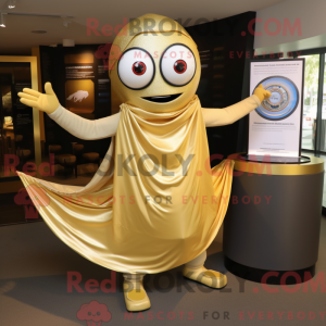 Gold Plate Spinner mascot...