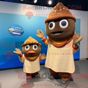 Brown Fish Tacos mascot...