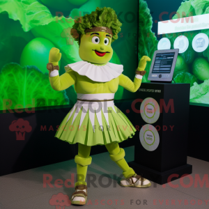 Limegrøn Caesar Salat...
