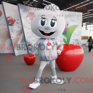 Silver Cherry mascot...