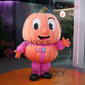Rosa gresskarmaskotkostyme...