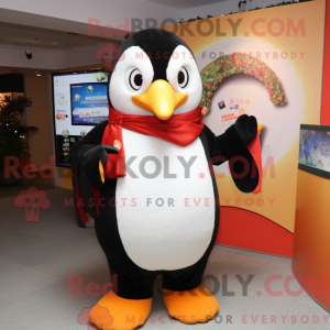 Pinguïn-mascottekostuum...