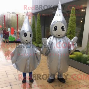 Maskottchenkostüm Silver...
