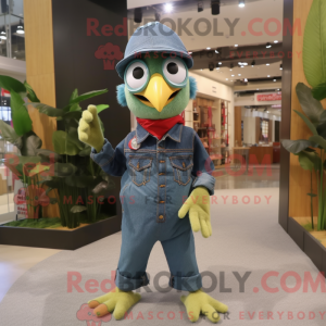 Oliven spætte maskot...