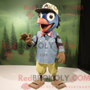 Olive Woodpecker mascot...