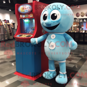 Sky Blue Gumball Machine...