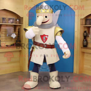 Cream Medieval Knight...