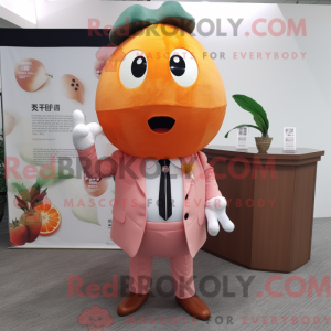 Peach Grenade mascot...