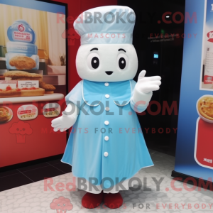 Sky Blue Dim Sum mascot...
