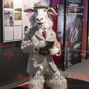 Grey Boer Goat maskot...