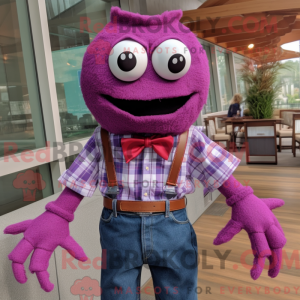 Postava maskota Magenta...