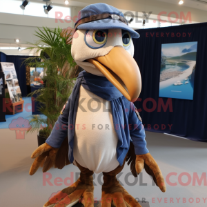 Navy Archeopteryx mascot...