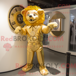 Costume de mascotte de Lion...