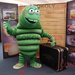 Green Trilobite mascot...