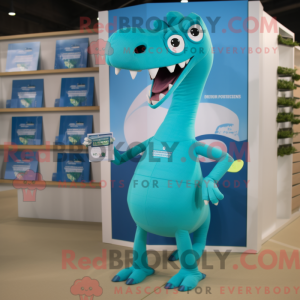 Cyan Brachiosaurus...