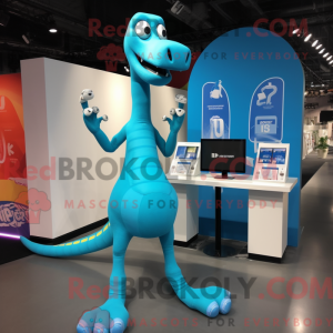 Cyaan Brachiosaurus...