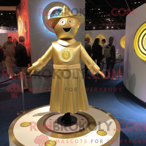Personaggio mascotte Gold...