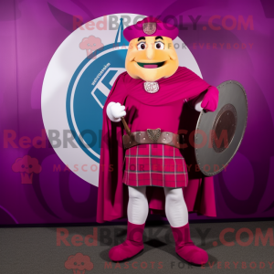 Magenta Celtic Shield...