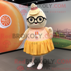 Cream Grapefruit mascot...