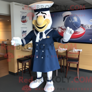 Navy Steak mascottekostuum...