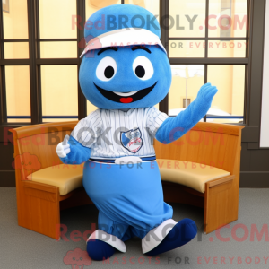 Blue Ramen mascot costume...