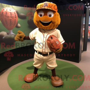 Rust Baseball Glove maskot...