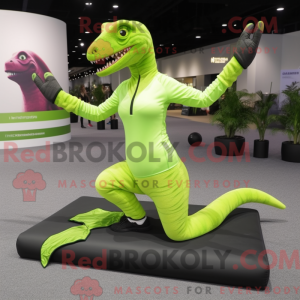 Limegrønn Allosaurus...